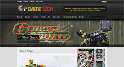 Desktop Screenshot of gametech.com.br